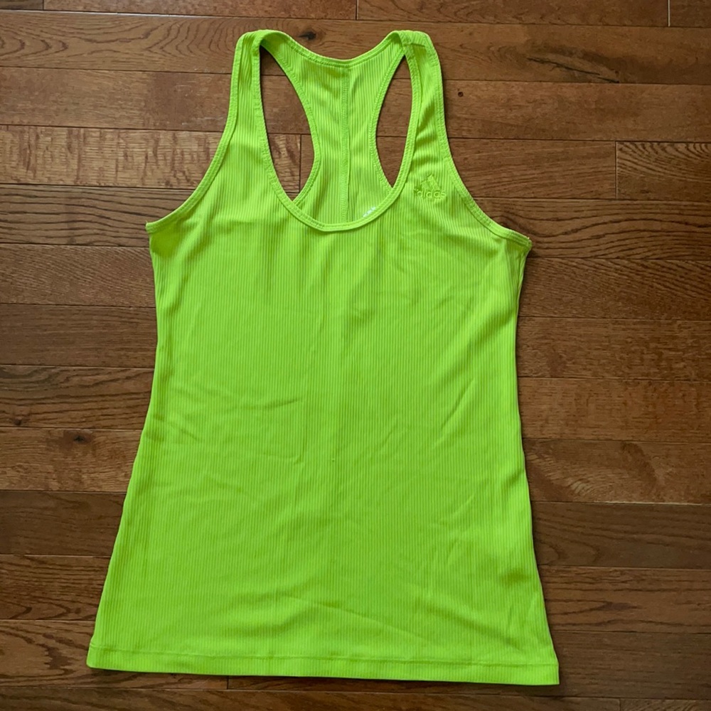 Neon Adidas Racerback Tank